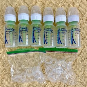 6 Complete 120ML Dr. Brown’s Nipples PLUS 18 Extra Nipples